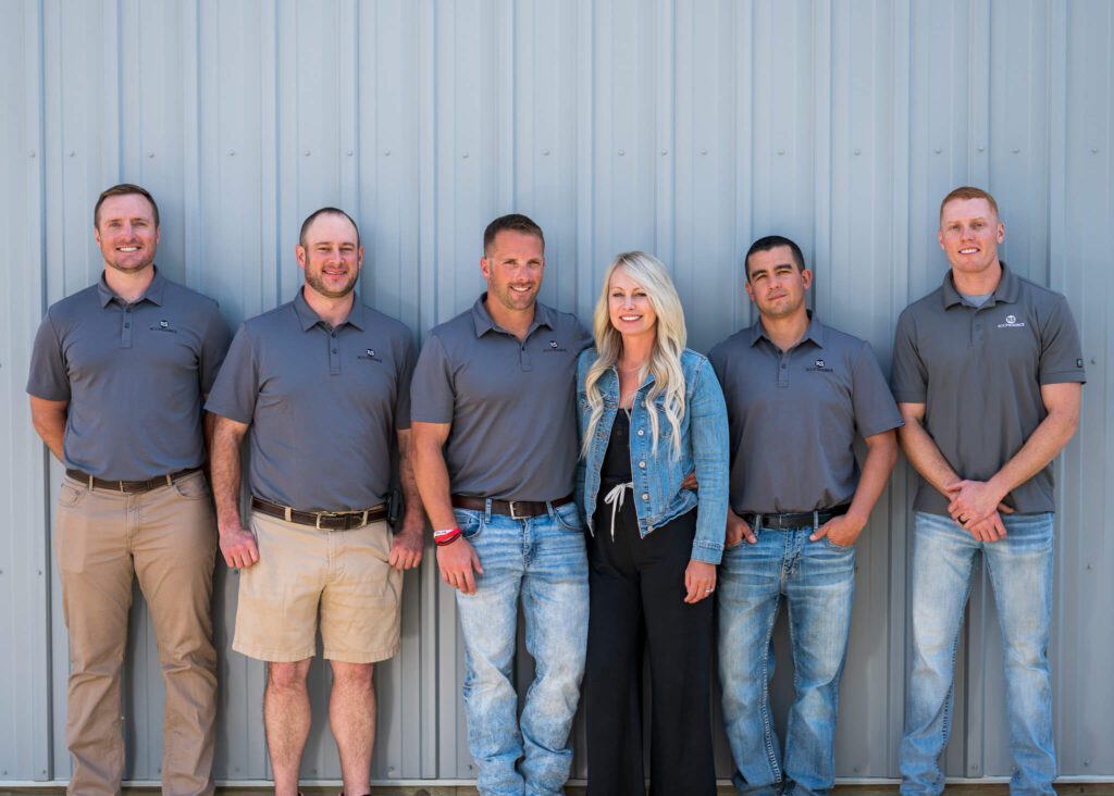RoofSource LLC employees gathered together